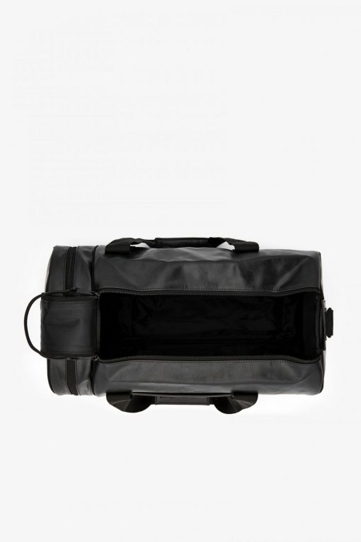 Fred Perry Tonal Barrel Bag Black