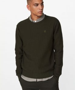 Les Deux Henri Structure Knit Deep Forrest
