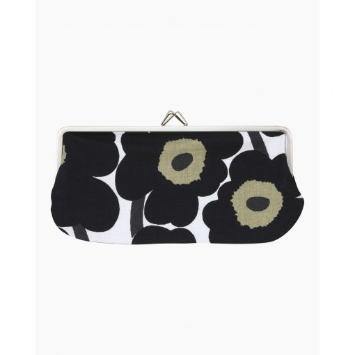 Marimekko Mini Unikko Purse Black