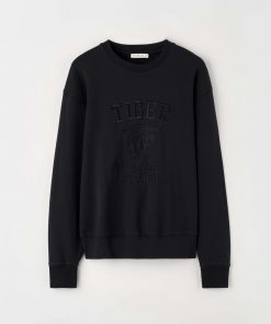Tiger Jeans Zoab Emb Sweatshirt Black