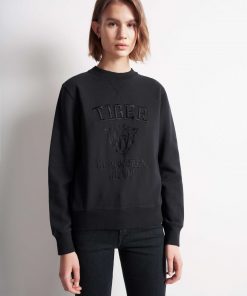 Tiger Jeans Riane Emb Sweatshirt Black