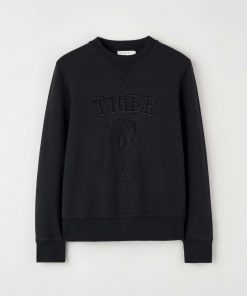 Tiger Jeans Riane Emb Sweatshirt Black