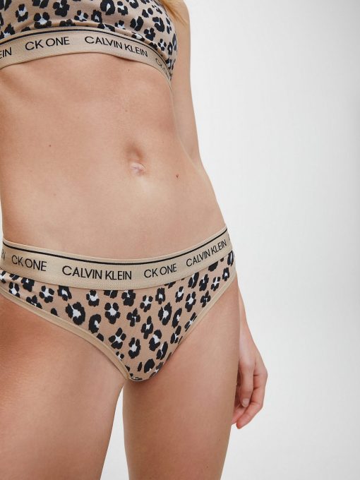 Calvin Klein Underwear Thong Stephen Animal