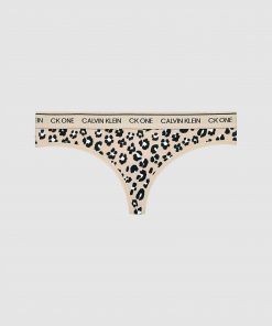 Calvin Klein Underwear Thong Stephen Animal