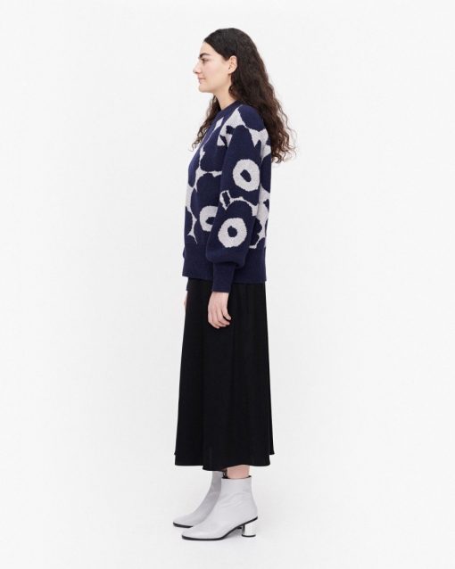 Marimekko Kietoa Unikko Pullover Blue