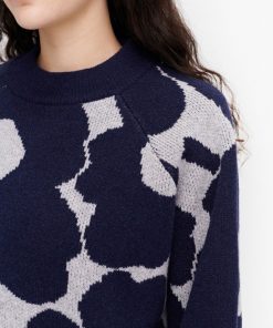 Marimekko Kietoa Unikko Pullover Blue