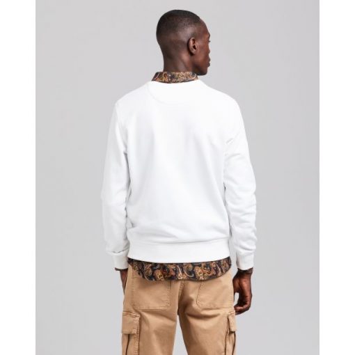 Gant Archive Shield C-Neck Eggshell