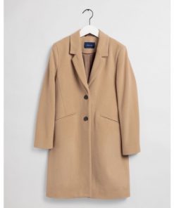 Gant Classic Tailored Coat Dark Khaki