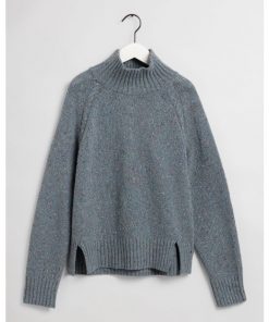 Gant Neps Cable Turtleneck Coronet Blue