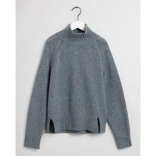 Gant Neps Cable Turtleneck Coronet Blue
