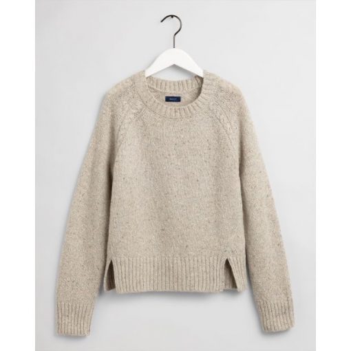 Gant Neps Cable Crew Manila Melange