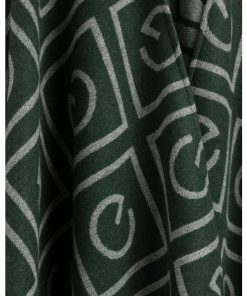 Gant Icon G Poncho Tartan Green