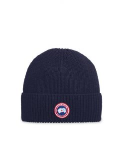 Canada Goose Arctic Disc Rib Toque Unisex Navy Heather