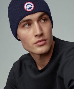 Canada Goose Arctic Disc Rib Toque Unisex Navy Heather
