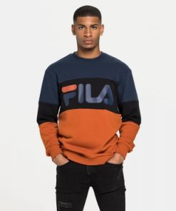 Fila Straight Blocked Crew Orange