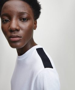 Calvin Klein Straight Logo T-shirt Bright White