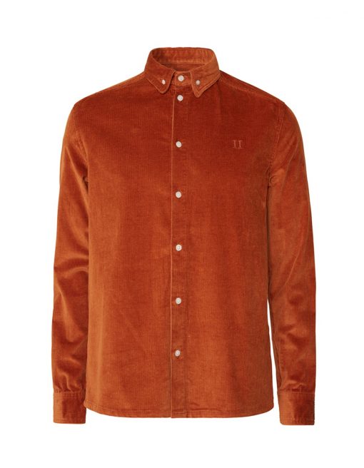 Les Deux Felix HW Corduroy Shirt Rusty Brown