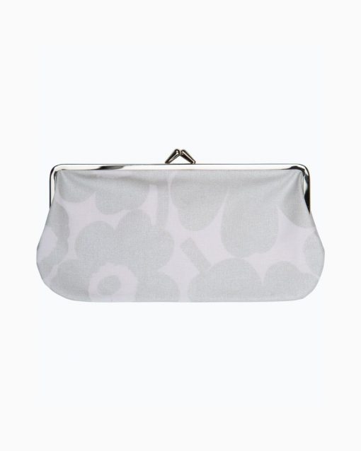 Marimekko Mini Unikko Purse Silver