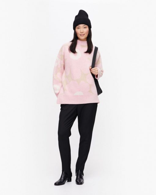Marimekko Onnekas Unikko Pullover Pink
