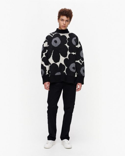 Marimekko Onnekas Unikko Pullover Black