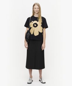 Marimekko Kapina Unikko T-shirt Black