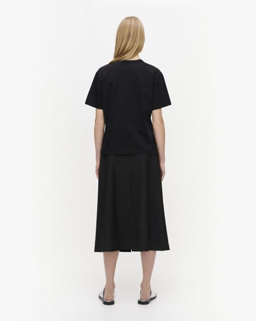 Marimekko Kapina Unikko T-shirt Black