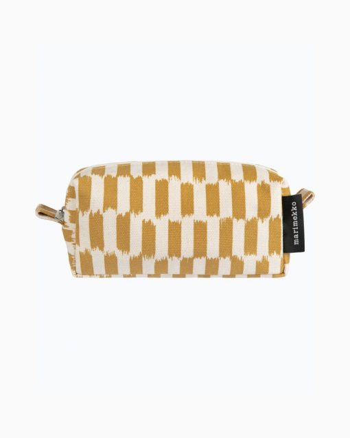 Marimekko Tiise Piekana Cosmetic Bag Ochre