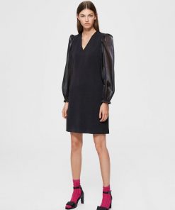 Selected Femme Jomena Dress Black