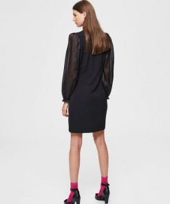 Selected Femme Jomena Dress Black