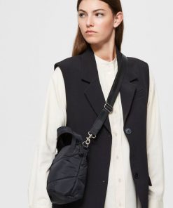 Selected Femme Madge Quilted Bag Black