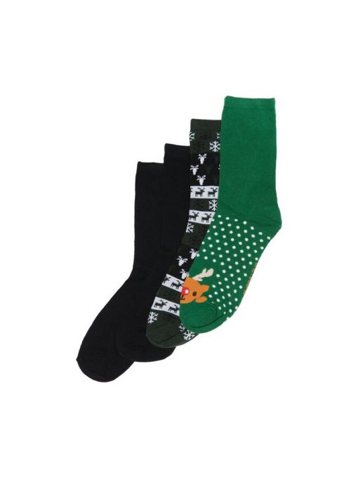 Only & Sons Christmas Socks 4-Pack