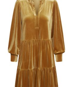 Part Two Viggase Dress Roasted Pecan