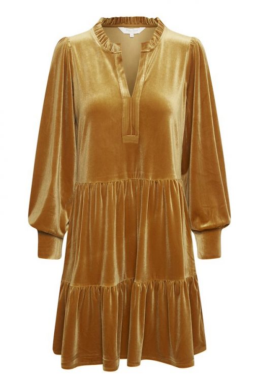 Part Two Viggase Dress Roasted Pecan