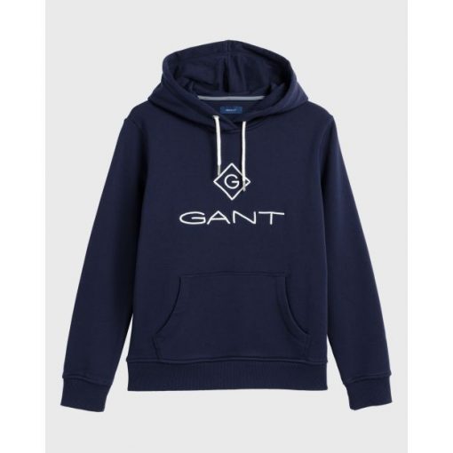 Gant Lock-Up Hoodie Evening Blue