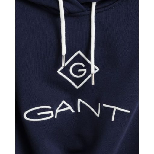 Gant Lock-Up Hoodie Evening Blue