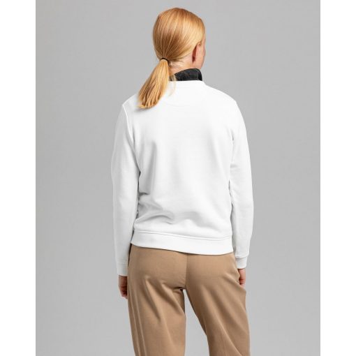 Gant Woman Archive Shield C-Neck Eggshell