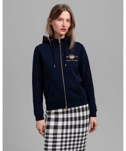 Gant Woman Archive Shiel Full Zip Hoodie