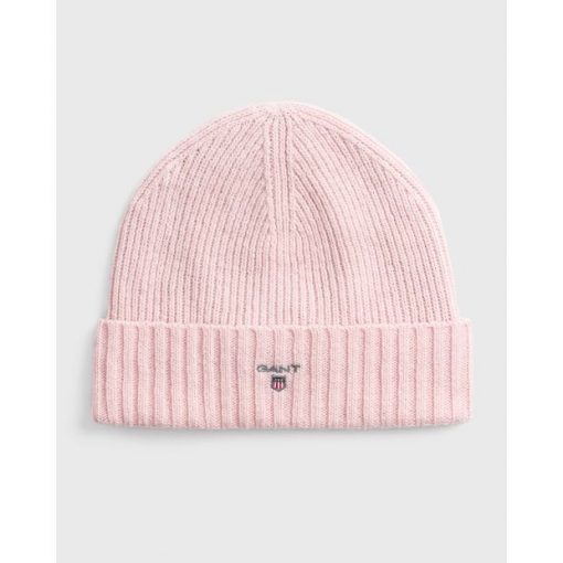 Gant Wool Lined Beanie Light Pink