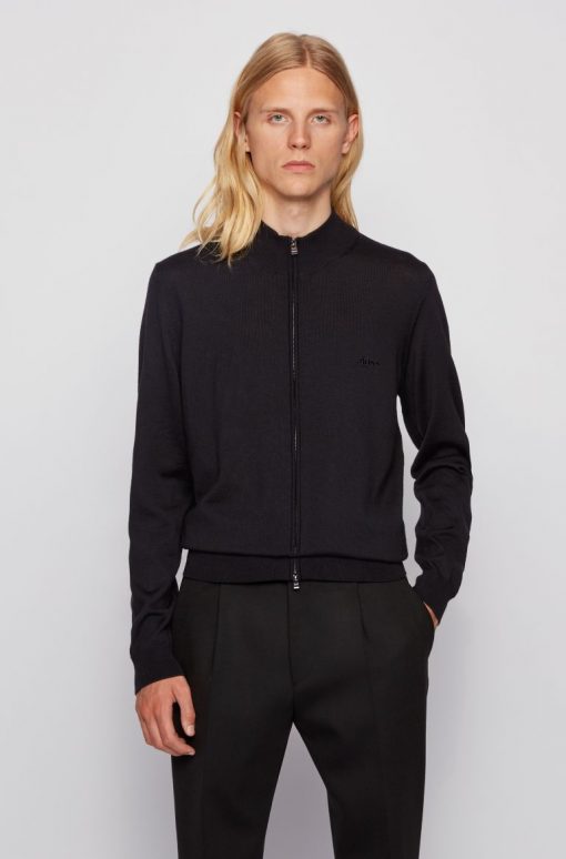 Hugo Boss Balonso Cardigan Black