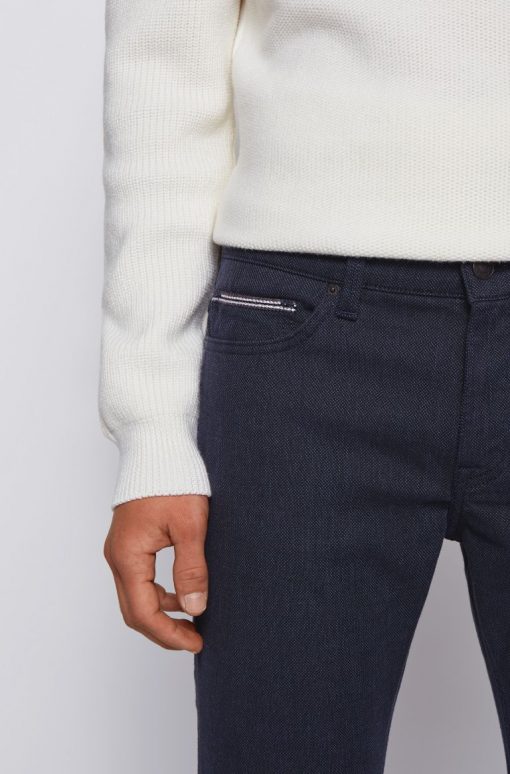Hugo Boss Delaware 3+1 Jeans Dark Blue