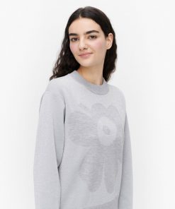 Marimekko Lumikukka Pullover Silver