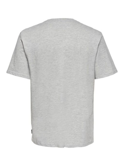 Only & Sons Coca Cola Xmas T-shirt Grey