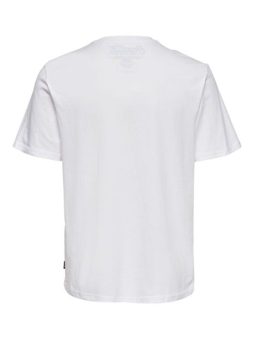 Only & Sons Coca Cola Xmas T-shirt White