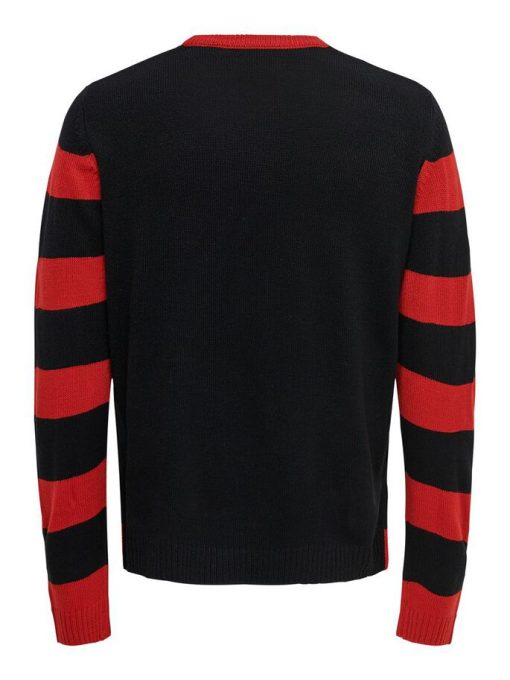 Only & Sons Christmas Pullover Black