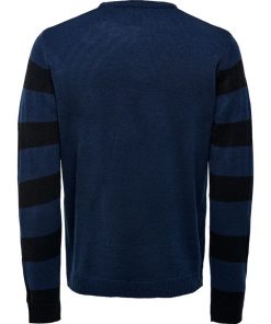 Only & Sons Christmas Pullover Blue