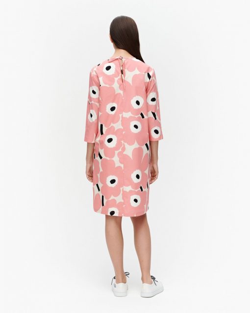 Marimekko Havaittu Pieni Unikko Dress Beige