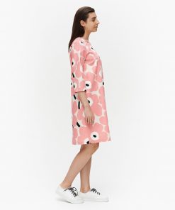 Marimekko Havaittu Pieni Unikko Dress Beige