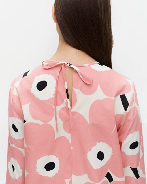 Marimekko Havaittu Pieni Unikko Dress Beige