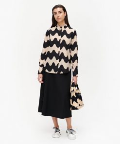 Marimekko Toiveikas Pikku Lokki Shirt Beige/Black