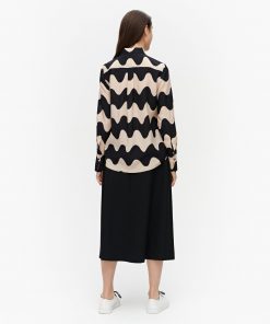 Marimekko Toiveikas Pikku Lokki Shirt Beige/Black